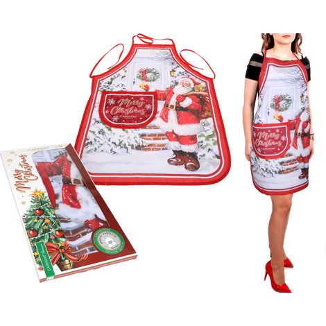 Delantal de cocina navideño PARA cocinar carmani (1/4)