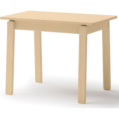 Selsey Plot – Ausziehbarer Esstisch Helle Eichenholzoptik 104–224 x 60 cm (1/5)