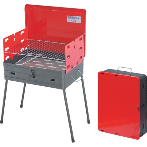 BARBECUE RICHIUDIBILE IN VALIGETTA HAPPY cm. 41x30x48 h