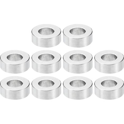 10 Pièces Entretoises M8 d'Entretoise 8,2 mm ID x 16 mm OD x 6 mm L (1/5)