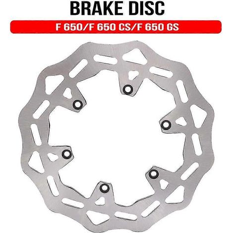 Disque de frein en acier pour moto BMW F650 1993-2000, F650cs Scarver 2000-2007, F650gs 1999-2007, F650st Strada 1997-2000-- (1/5)