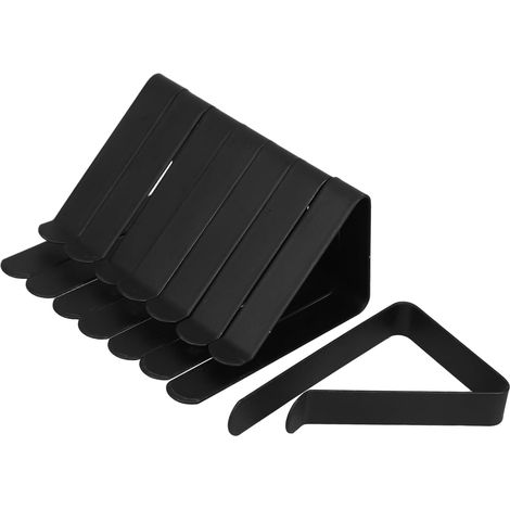 Juego de 8 pinzas para manteles de exterior: soportes para manteles para bodas, restaurantes y fiestas de graduación. (1/5)