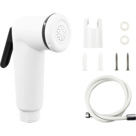 Douchette Hygiénique pour WC, pack hygiène WC complet (1/4)