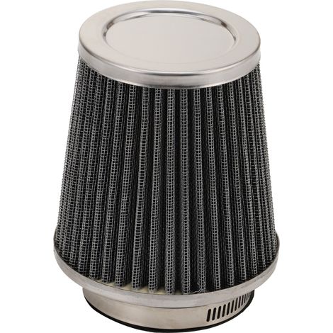 [Set of 2] 58 mm conical blade air filters for motorcycle conversions, 115 mm overall height, 73 mm base diameter, set of two air filters (1/5)
