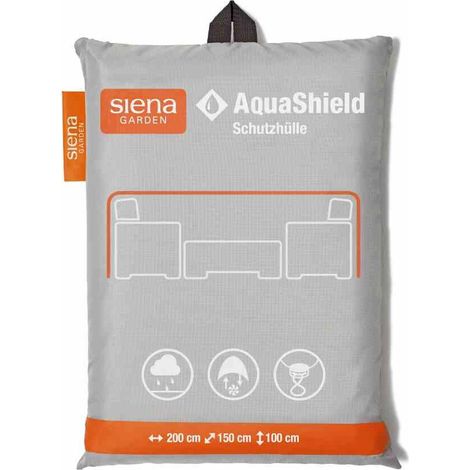 AquaShield Sitzgruppenhülle 200x150xH100 cm hellgrau, 100% Polyester (1/6)