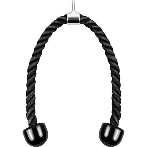 Câble de connexion de Machine d'exercice de corde de Triceps en Nylon de 90cm en Nylon (1/5)