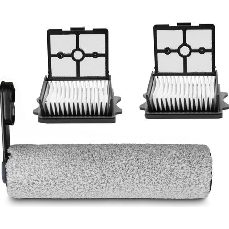 2x SPAZZOLA A RULLO CON FILTRO HEPA PER ASPIRAPOLVERE SMART S5 FLOOR ONE S5 PRO WET (1/5)
