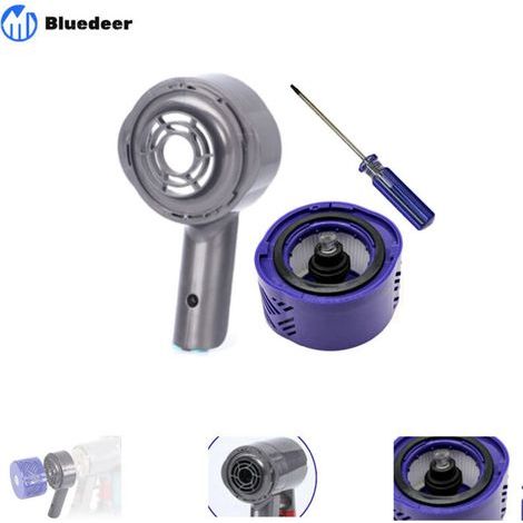 Couvercle arrière du moteur et kit de filtre arrière pour Dyson V6 DC59 DC62 DC74 accessoires d'aspirateur, pour kit de conversion de filtre Hepa Bluedeer (1/5)