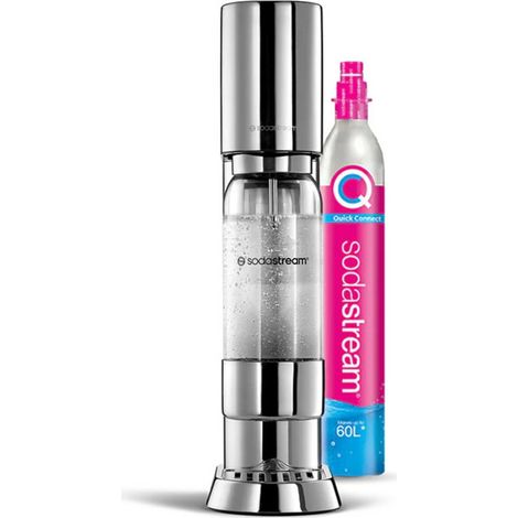 Macchina per soda Sodastream ENSO acciaio spazzolato 1L (1/5)