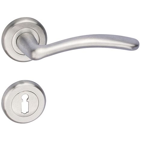Maniglia Porta Della Toilette, Con Phedra Rosetten, Mattchrom