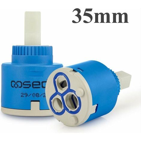 35 mm Cartouche de robinet en Céramique pour Mitigeur Valve Remplacement, (1/5)