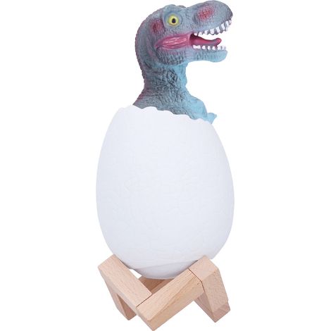 Lampe de chevet dinosaure avec télécommande, 16 couleurs, capteur tactile, lumière douce, recharge USB, veilleuse enfant