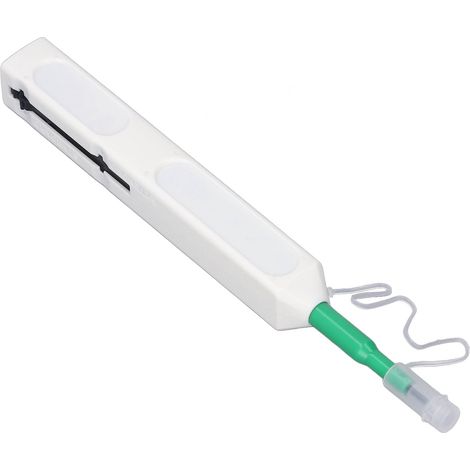 Glasfaser-Reinigungsstift mit akustischem Signal, 180° verlustarme Reinigung für 2,5-mm-SC/FC/ST/LC-Steckverbinder