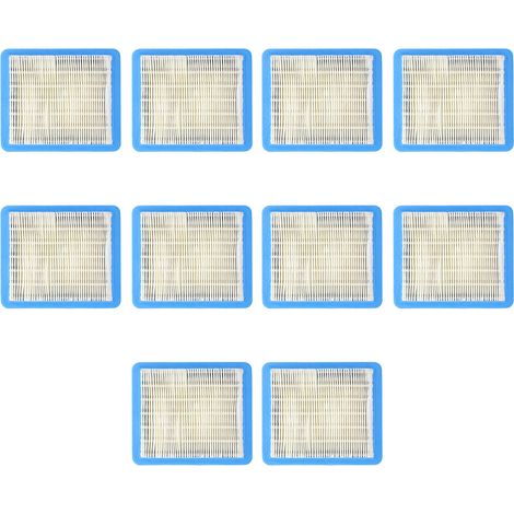 Lot de 10 filtres à air en caoutchouc et fer pour tondeuse à gazon John Deere LG491588