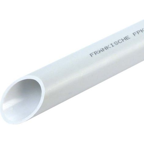 Fränkische Kunststoff-Stangenrohr 50,0x45,4 starr FPKu-ES-F 50 gr 3 Stk