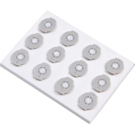 Elemento filtrante del depósito de agua, filtro de núcleo para eliminar impurezas, juego duradero de 12 piezas para robots aspiradores 1S T4/T5 S4 S5 S6 (1/5)