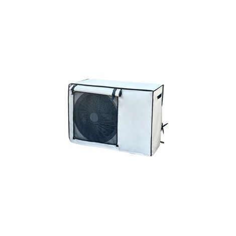 Housse Pompe a Chaleur Piscine, Bache Pompe a Chaleur Piscine Tissu Oxford 600D pour Unité Extérieure avec Maille(100 43 80cm/39 17 31in) (1/4)