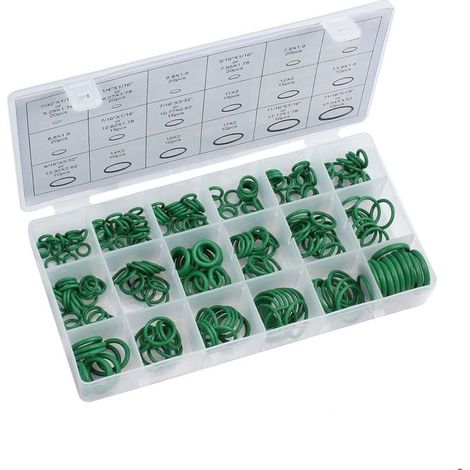 270PCS Joints Toriques Kit 18 Taille Joints de Rechange Hydraulique Climatisation Bonne Étanchéité Sur Des Raccords d'arrosage (1/5)