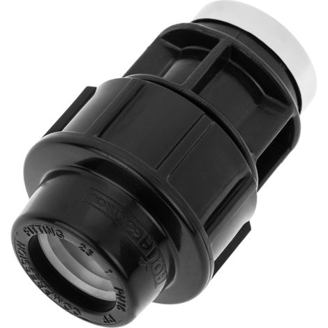 PrimeMatik - Embout polyéthylène fileté femelle 32 mm x 1“ pour système d'irrigation (1/5)