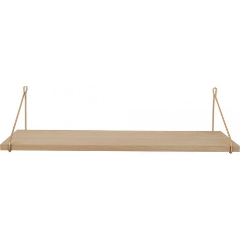 Etagère Vintage Chêne Premium Brut 80 x 25 cm (1/4)