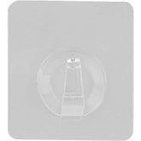 Cleafe - Gancio Adesivo Trasparente Appendino Per Parete Cucina Bagno Attaccapanni 87754 - (1/5)