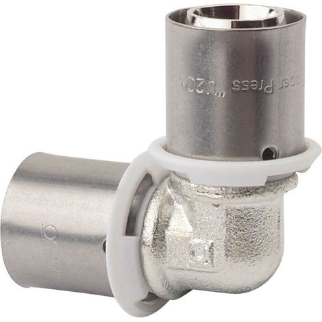 90° Winkel glatt zum Crimpen Mc 16