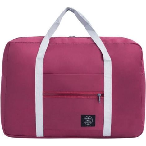 2PCS Sac de Voyage Pliable,Nylon Imperméable,Sac de Sport,Poche Trolley,Voyage Camping Fitness