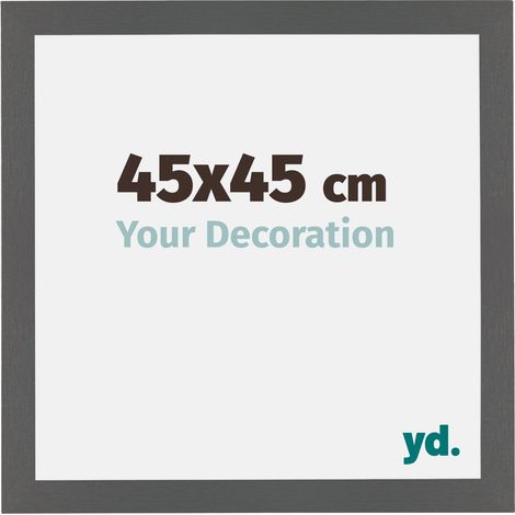 yd. - Cadre photo 45x45 - Anthracite - MDF - Mura (1/5)