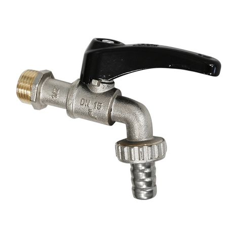 RUBINETTO PORTAGOMMA A SFERA LEVA NERA- 1/2 (DN 15) 15 bar/217.5 psi- ITAP- pezzi 1