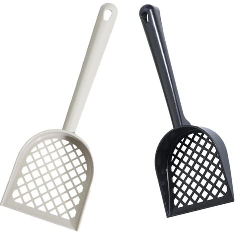 – Lot de 2 pelles durables, ramasse-crottes facile entretien