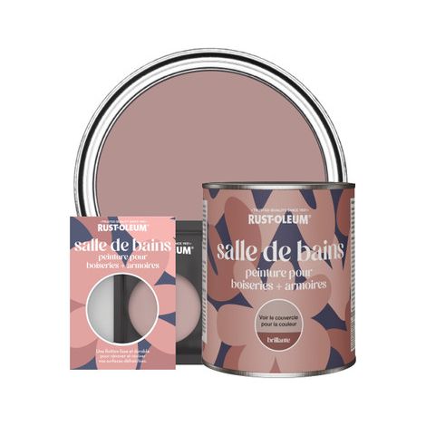 Peinture pour Boiseries & Armoires de Salle de Bains, Finition Brillante - Coup de Cœur (1/2)