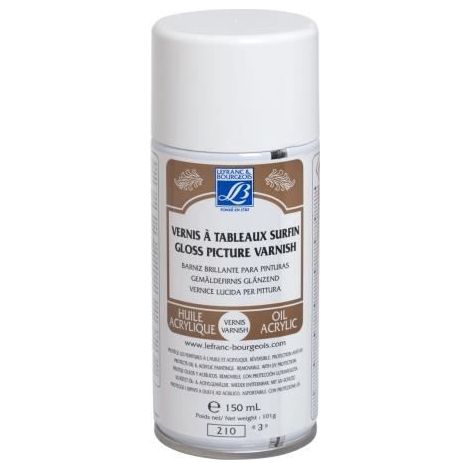 Vernis à tableau surfin aéro - LEFRANC & BOURGEOIS - 150ml - Anti-UV - Absence de coloration - Grande résistance