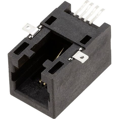 encitech RJJU-44-141-E3H-007 3253-0005-02 Buchse, Einbau horizontal Polzahl Sensoren 4P4C 1 St. (1/4)