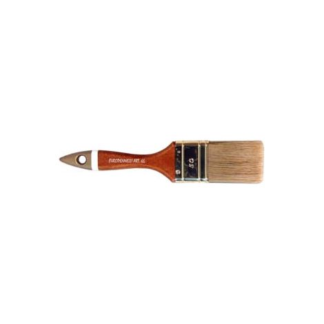 PENNELLESSE SETOLA BIONDA PROFESSIONALE MANICO LEGNO- - mm.30x14x52 - 12 pezzi FEUDO