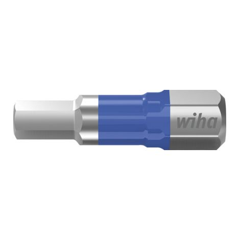 Wiha Jeu d'embouts T 25 mm Six pans (taille 3) 5 pcs 1/4" C6,3 dans un coffret (41611) (1/4)