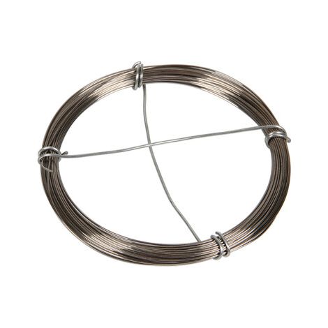 Filo acciaio zincato Ø 0,5 mm x 10 m (1/2)