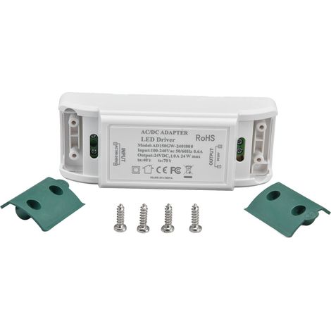 LED-Versorgung  LED-Treiber  Schutzschaltung und Überspannungsschutz  24 V 1 A  AC 100–240 V