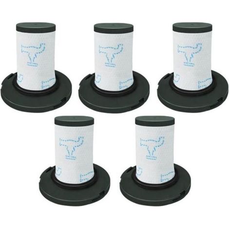 5-Piece Vacuum Filter for Rowenta RH96XX ZR009006 X-FORCE FLEX8. 60 Replacement Parts for Robot Sweeper (1/4)