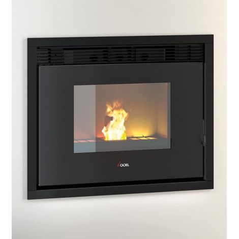 Inserto Camino a Pellet Idro Cadel Saturno 24KW - 7020017 (1/2)