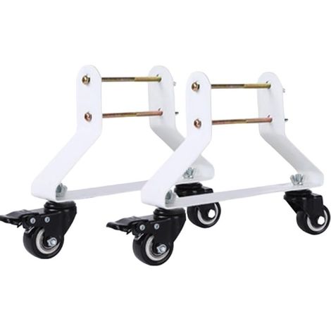 CCYKXA  Lot de 2 supports de radiateur électrique, support de poulie mobile spécial pour radiateur électrique, poulie d'huile de radiateur  Base d'huile Roulette de radiateur