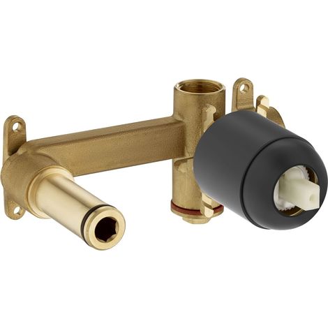 ROCA A5252206NB UNIVERSAL Cuerpo Empotrable Lavabo Color Negro Mate - ref: A5252206NB (1/2)