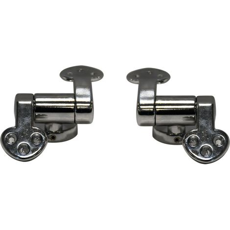 1CF CERNIERA FISSAGGIO PER SEDILE WC mod. P-28 Soft closing - 2 pz