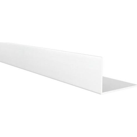 Perfil Angular Fabricado en Aluminio Acabado en Anodizado Mate Medidas 30201000 mm Longitud del Perfil 1 Metro Espesor 1 mm 1 Unidad