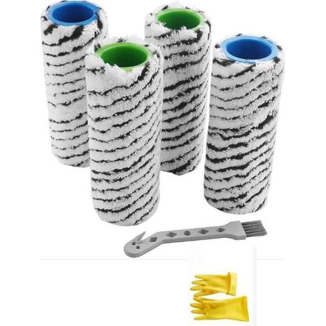 pezzi Spazzola a rullo in pietra per Karcher FC7 FC7 Premium FC5 FC5 Premium + guanti (1/3)