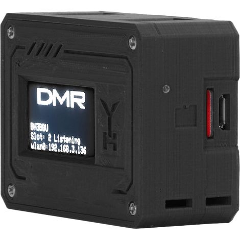 Hotspot-Walkie-Talkie-Modem 1,3 Zoll OLED Hotspot Duplex Digital Walkie-Talkie-Modem Box Schwarz (1/5)