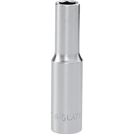 Facom R.6LAT R.6LAT 6 Point Deep Socket 1/4in Drive 6mm FCMR6LAT (1/2)