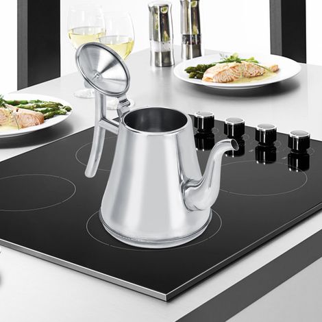 Hochwertiger Edelstahl-Wasserkocher für den Haushalt, verdickte Teekanne/Kaffeekanne mit Siebeinsatz, ideal für Hotel und Restaurant, 2,0 l (1/5)