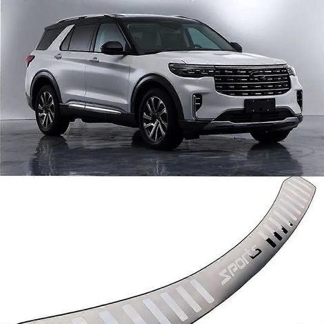 Protections de pare-chocs arrière pour Ford Explorer 2013-2024, accessoires, seuils de porte de coffre ( ) (1/5)