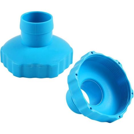 Adaptateur B pour skimmer de piscine (sans tuyau), compatible avec les piscines hors-sol Intex 25016 (lot de 2) (1/4)