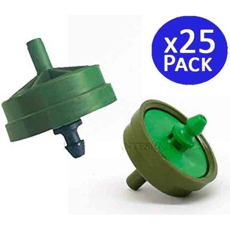 Pack 25 Gotero Autocompensante Netafim 8 litros  Goteros de riego en linea profesional  Gotero para riego agricola